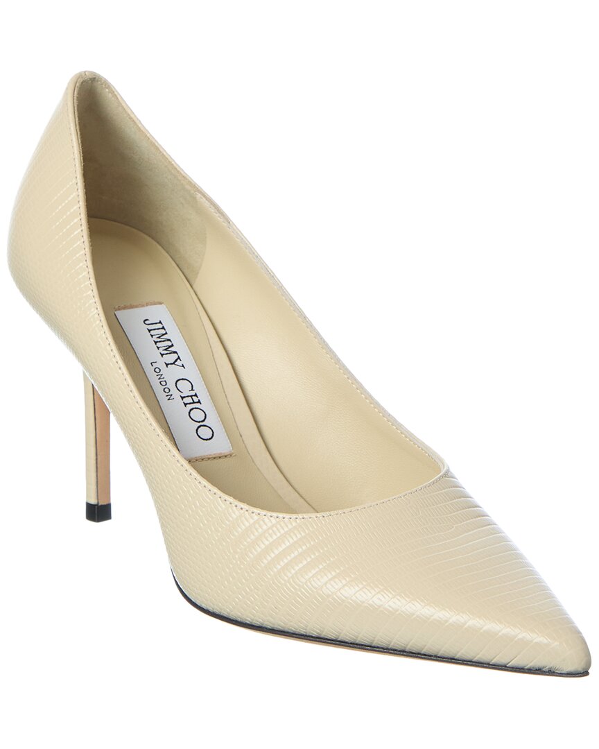 Jimmy Choo Love 85 Lizard-Embossed Leather Pump