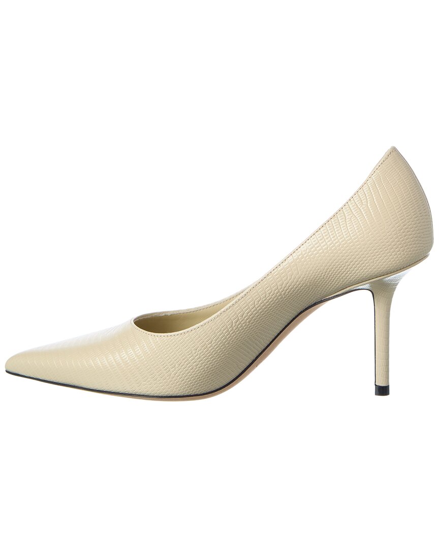 Jimmy Choo Love 85 Lizard-Embossed Leather Pump