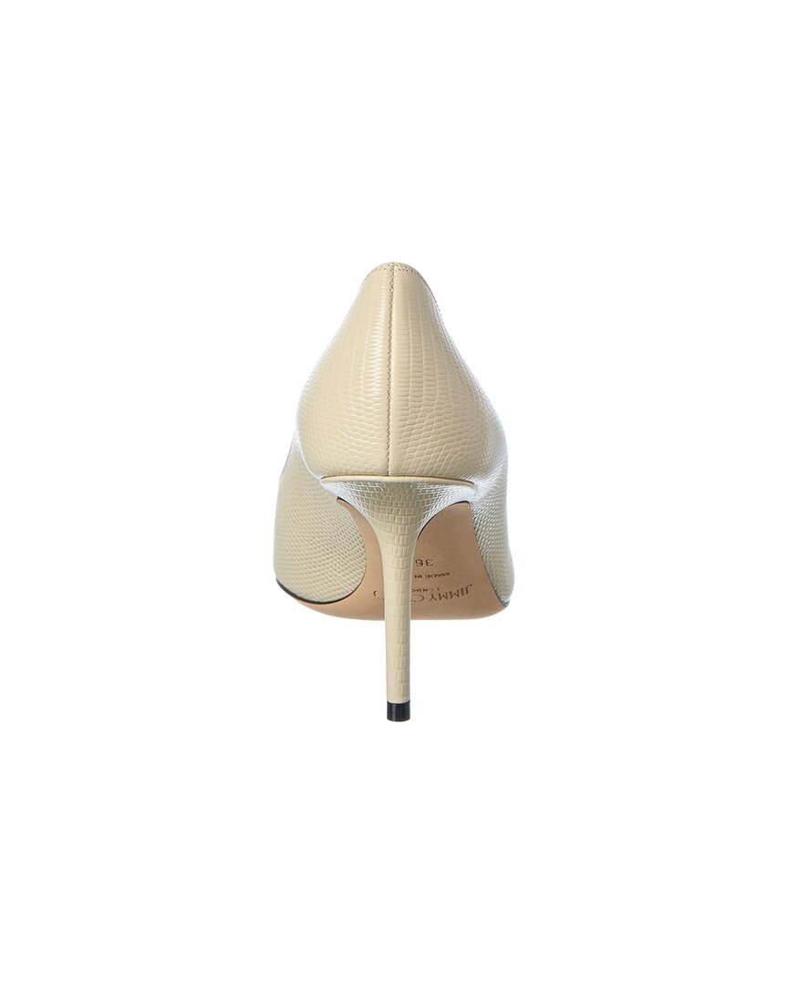 Jimmy Choo Love 85 Lizard-Embossed Leather Pump