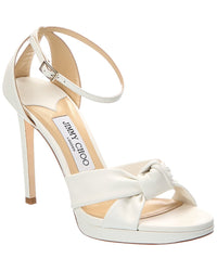 Jimmy Choo Rosie 100 Leather Sandal
