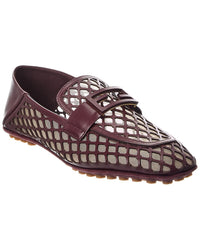 FENDI Fendi Baguette Mesh & Leather Loafer