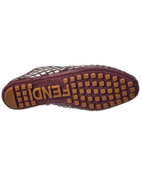 FENDI Fendi Baguette Mesh & Leather Loafer
