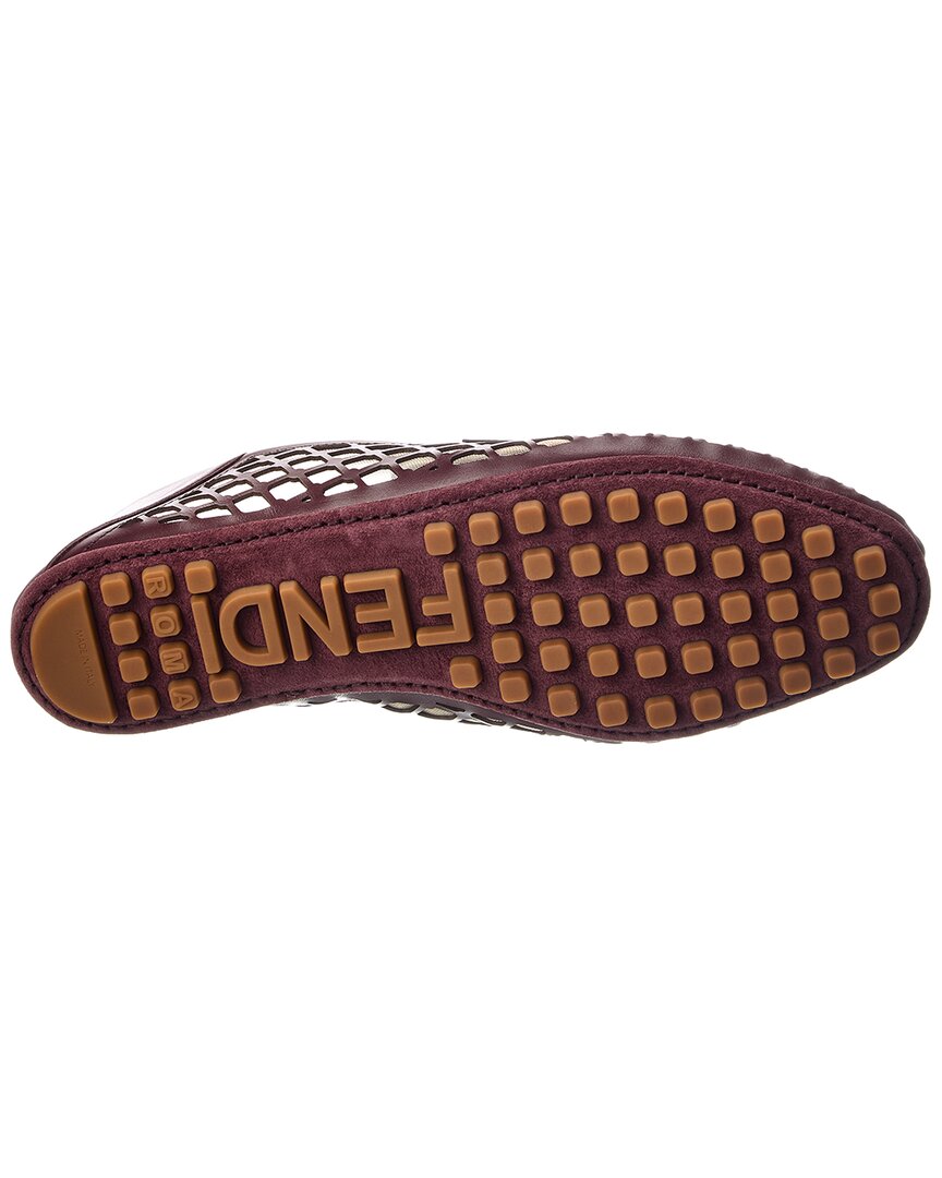 FENDI Fendi Baguette Mesh & Leather Loafer