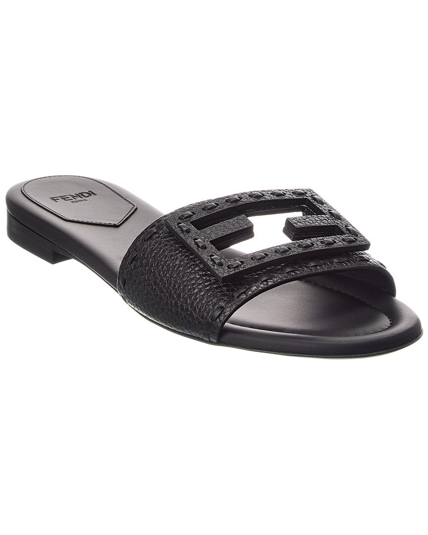 FENDI Fendi Baguette Leather Sandal