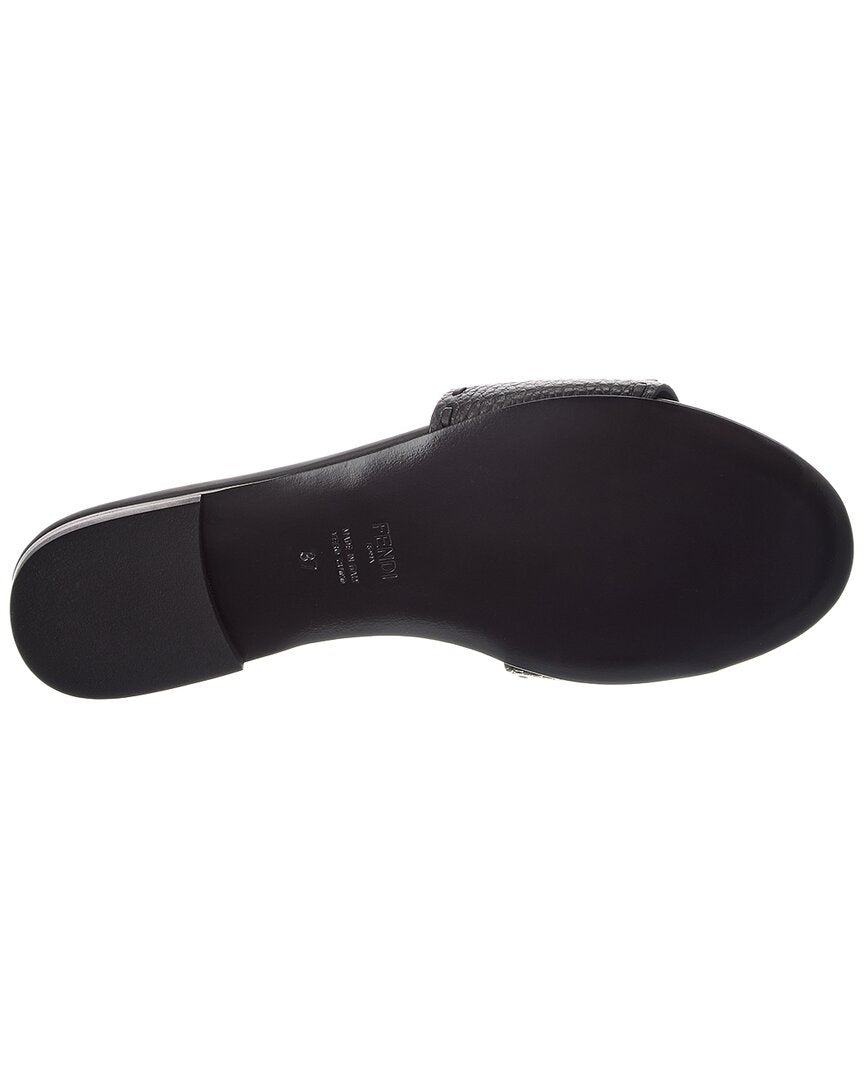 FENDI Fendi Baguette Leather Sandal
