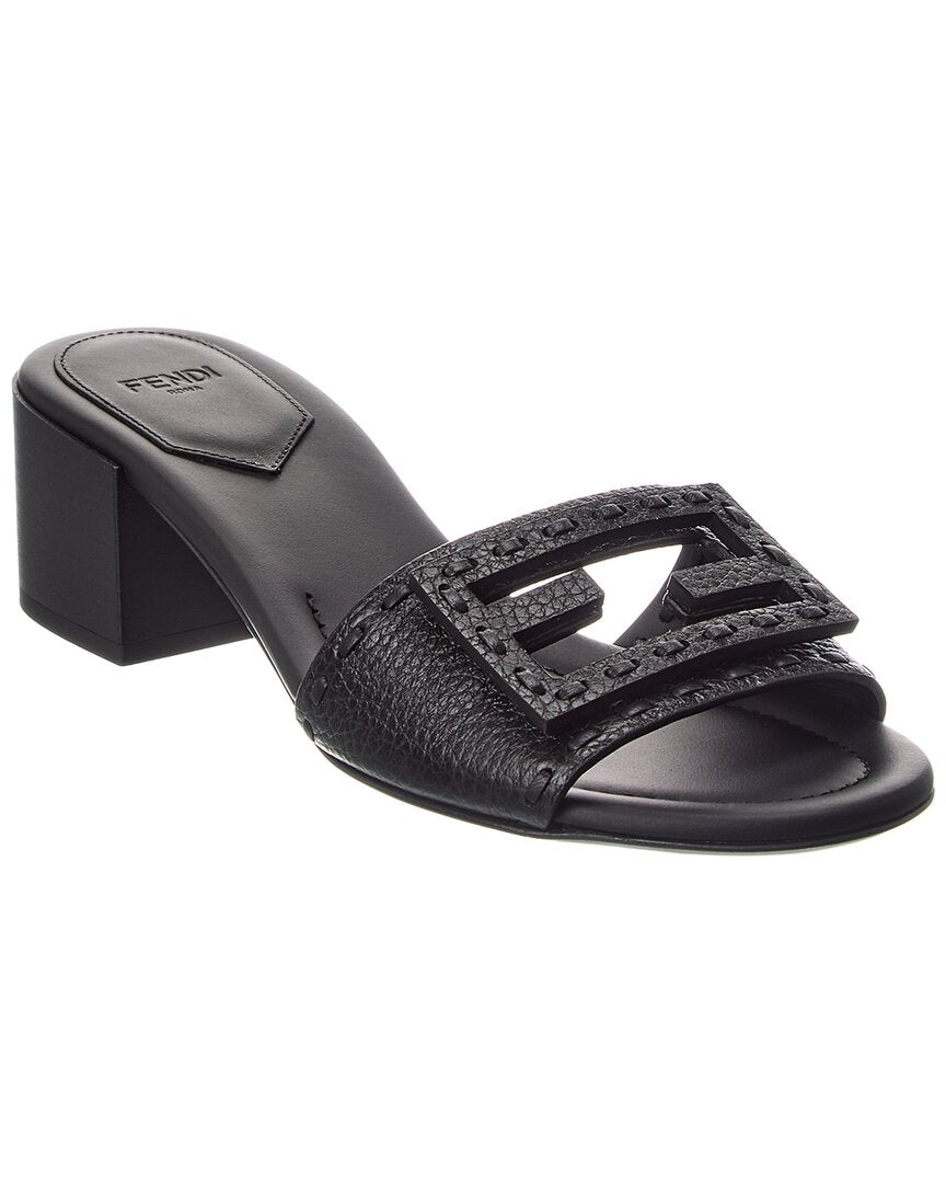 FENDI Fendi Baguette Leather Sandal