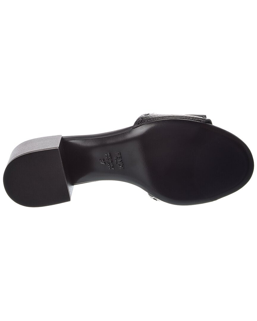 FENDI Fendi Baguette Leather Sandal