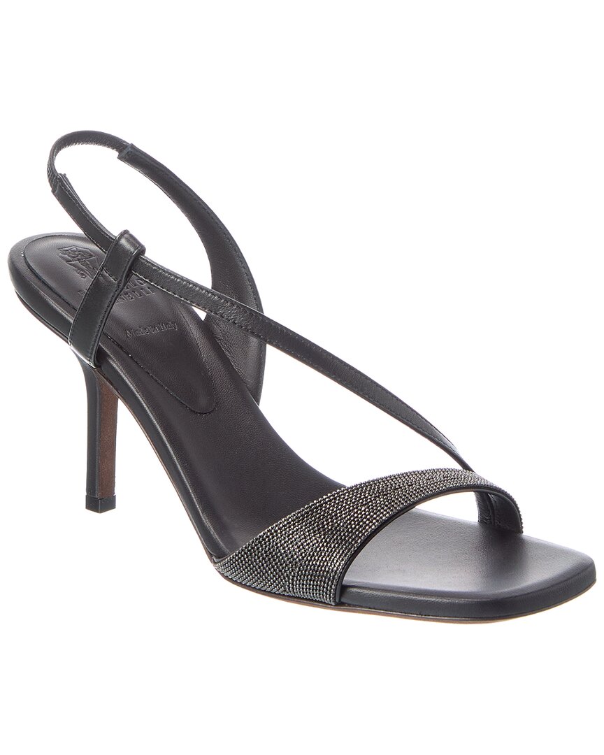 Brunello Cucinelli Brunello Cucinelli Leather Sandal