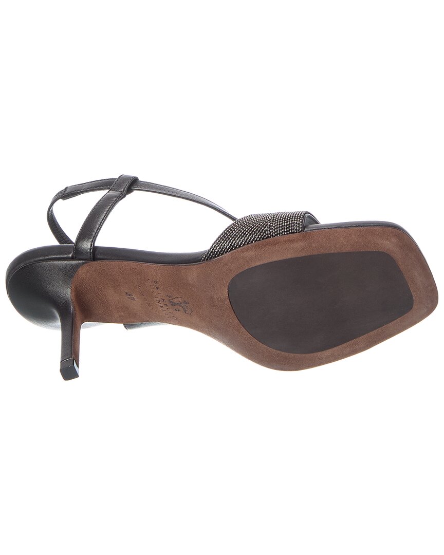 Brunello Cucinelli Brunello Cucinelli Leather Sandal