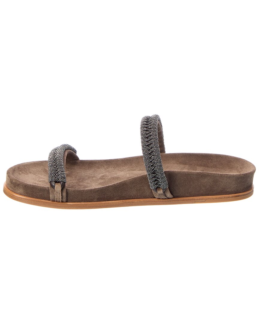 Brunello Cucinelli Brunello Cucinelli Suede Sandal
