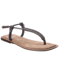 Brunello Cucinelli Brunello Cucinelli Leather Sandal