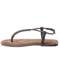 Brunello Cucinelli Brunello Cucinelli Leather Sandal