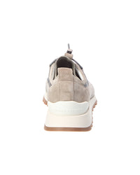 Brunello Cucinelli Brunello Cucinelli Knit & Suede Sneaker