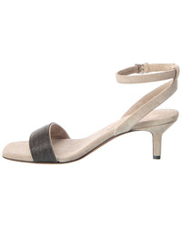 Brunello Cucinelli Brunello Cucinelli Suede Sandal