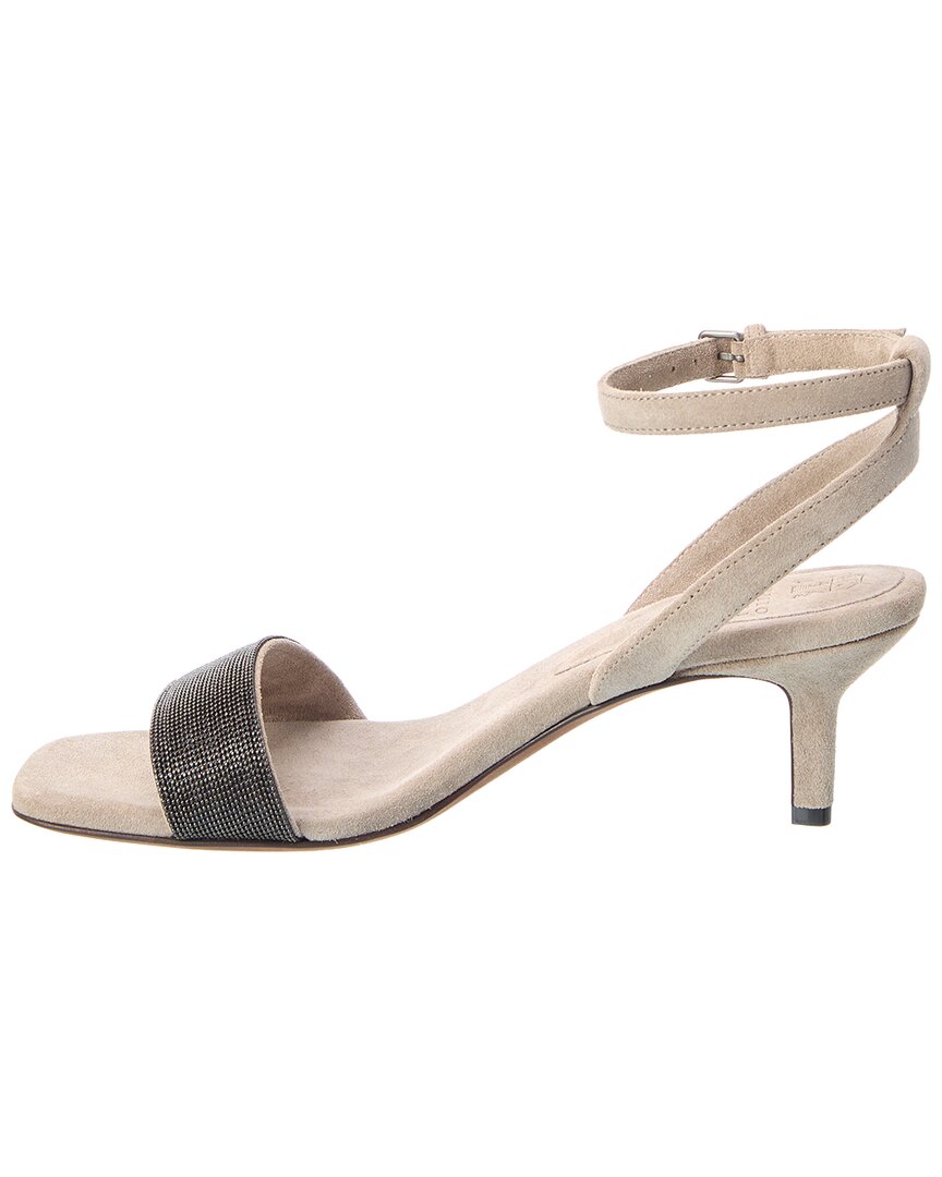 Brunello Cucinelli Brunello Cucinelli Suede Sandal