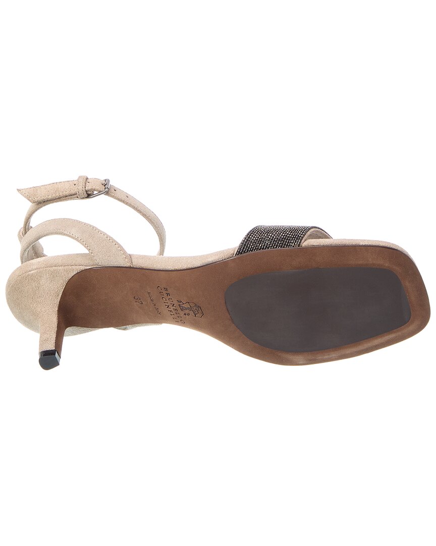 Brunello Cucinelli Brunello Cucinelli Suede Sandal