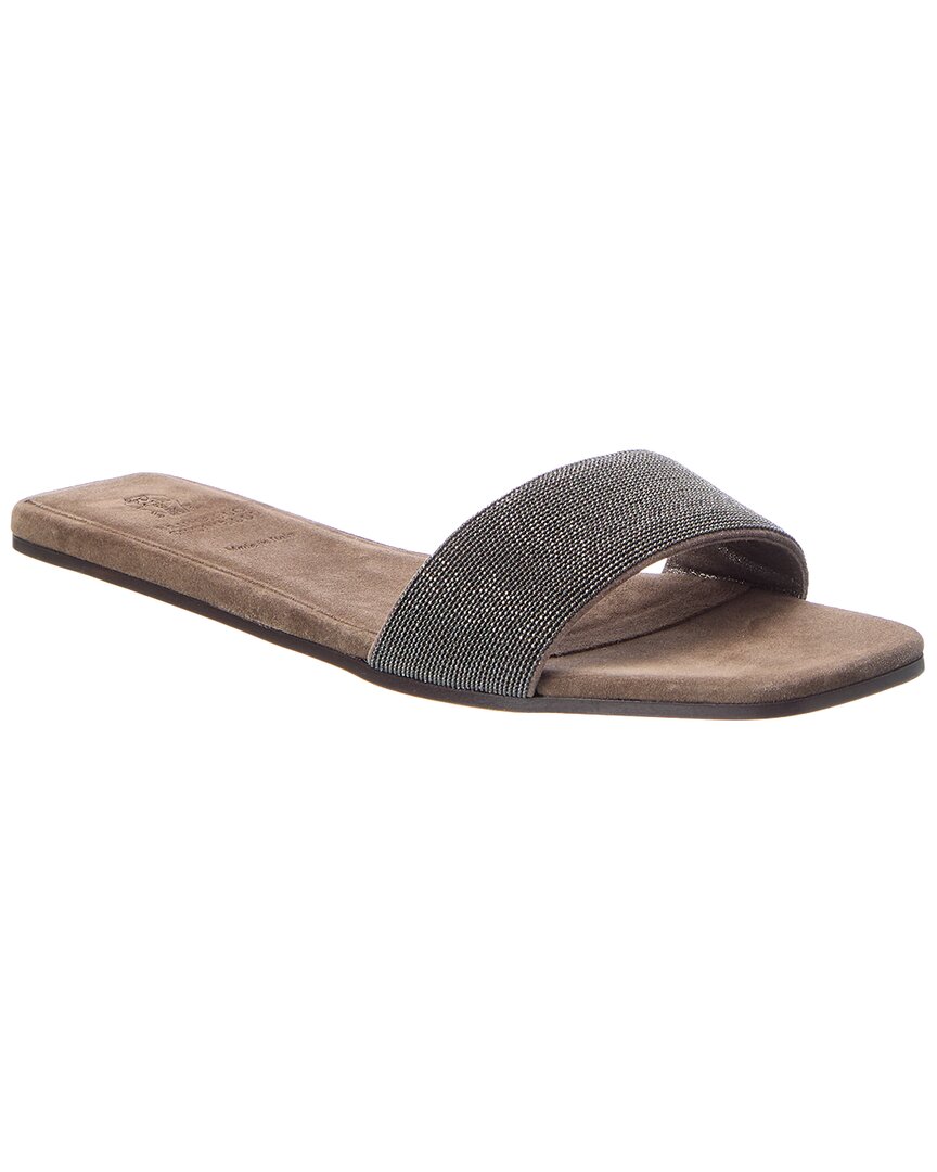 Brunello Cucinelli Brunello Cucinelli Leather Sandal