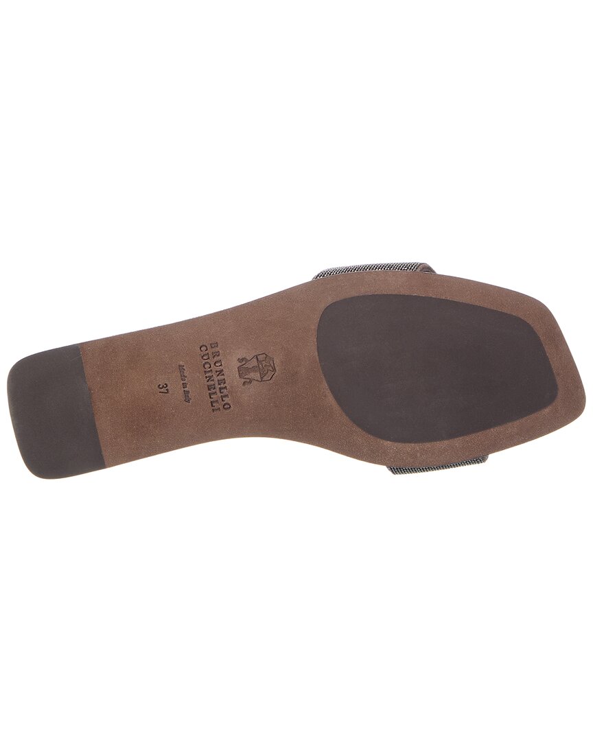 Brunello Cucinelli Brunello Cucinelli Leather Sandal