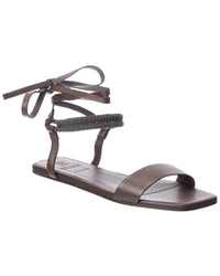 Brunello Cucinelli Brunello Cucinelli Leather Sandal