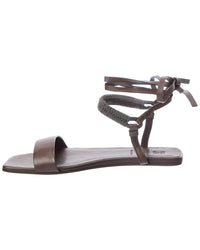 Brunello Cucinelli Brunello Cucinelli Leather Sandal