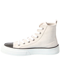 Brunello Cucinelli Brunello Cucinelli Canvas High-Top Sneaker