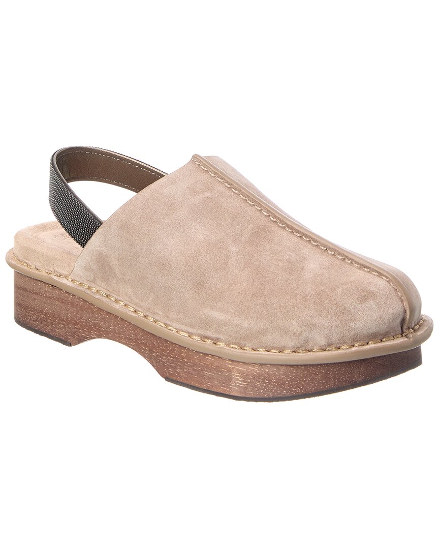Brunello Cucinelli Brunello Cucinelli Suede Mule