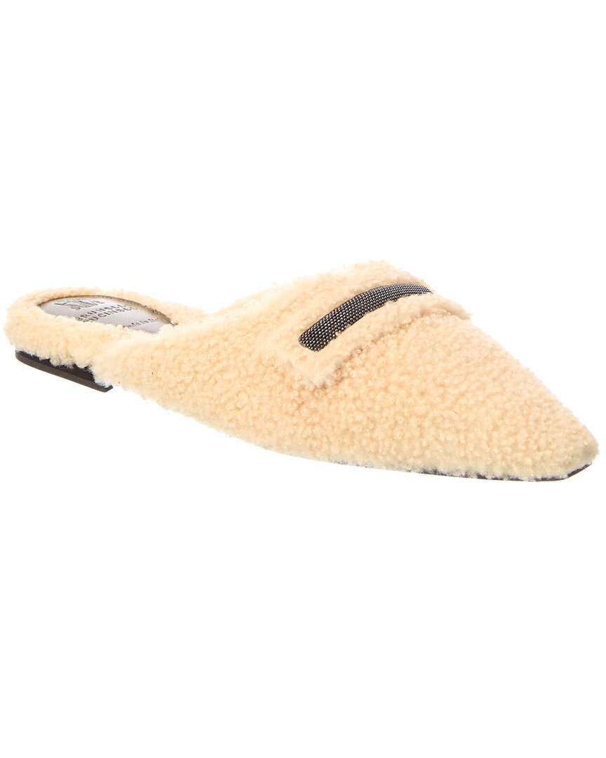 Brunello Cucinelli Brunello Cucinelli Shearling Mule