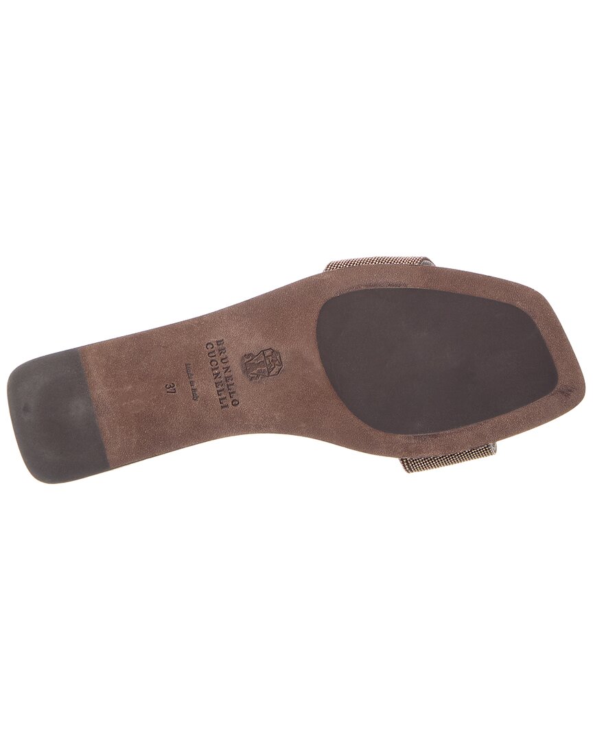 Brunello Cucinelli Brunello Cucinelli Leather Sandal