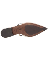Brunello Cucinelli Brunello Cucinelli Suede Slingback Flat