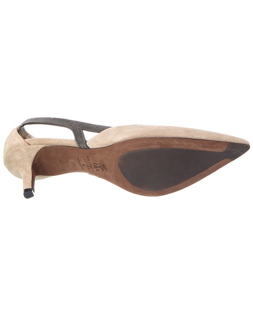 Brunello Cucinelli Brunello Cucinelli Suede Pump