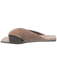 Brunello Cucinelli Brunello Cucinelli Suede Sandal