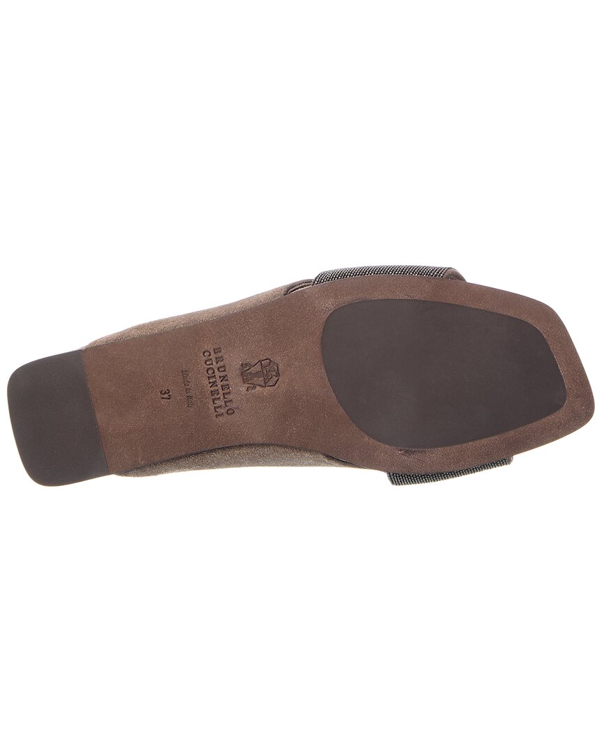 Brunello Cucinelli Brunello Cucinelli Suede Sandal