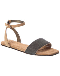 Brunello Cucinelli Brunello Cucinelli Suede Sandal