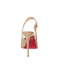 Christian Louboutin 100 Leather Slingback Pump