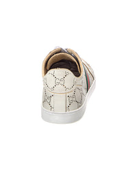 Gucci Gucci Gg Stretch Low Top Leather Sneaker
