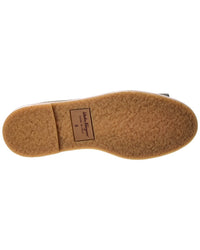Ferragamo Varina Suede & Shearling Ballerina Flat