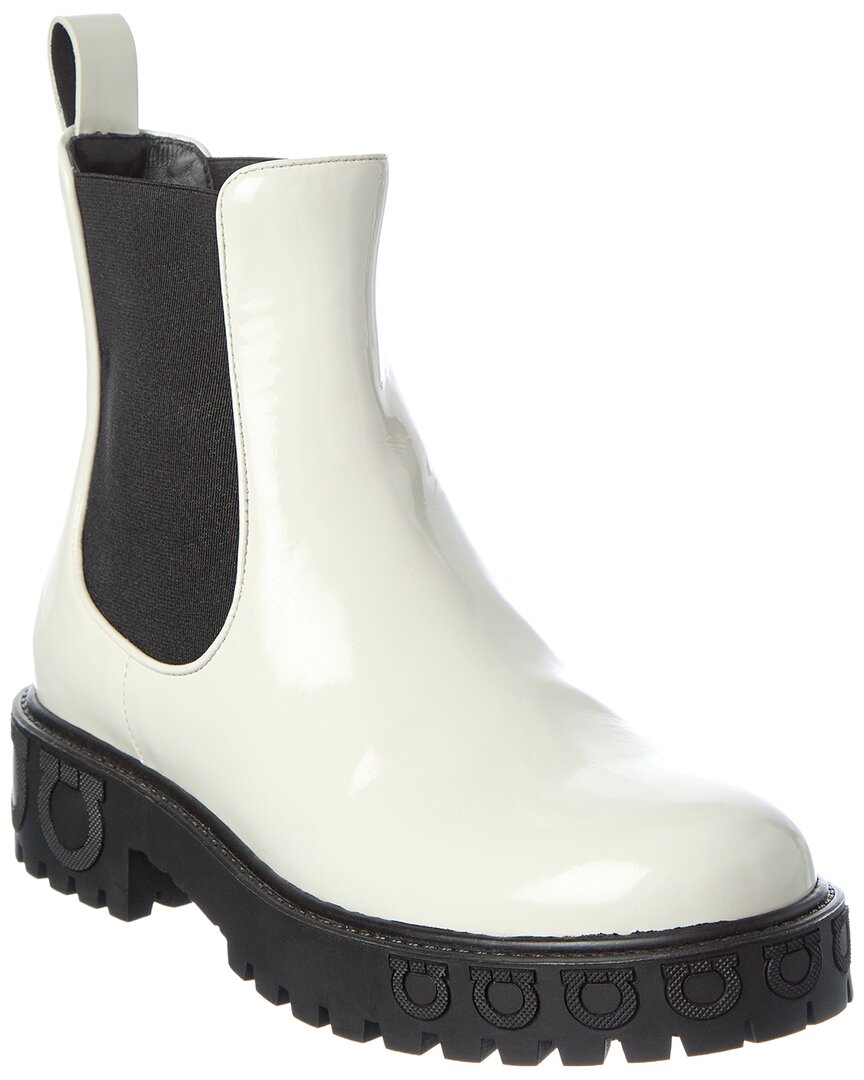 Ferragamo Ferragamo Patent Bootie