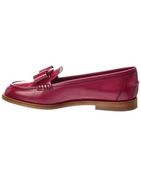 Ferragamo Ferragamo Vivaldo Leather Loafer
