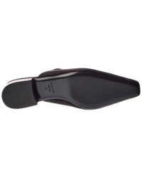 Ferragamo Ferragamo Selestina Suede & Patent Stripe Mule