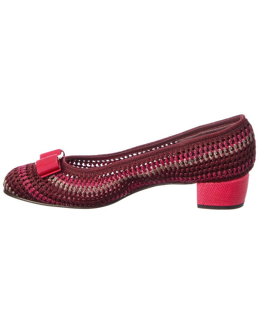 Ferragamo 25 Canvas Pump