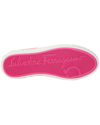 Ferragamo High Top Canvas Sneaker