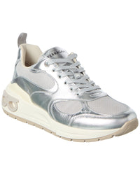 Ferragamo Leather & Mesh Sneaker