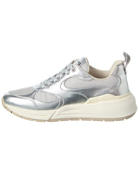 Ferragamo Leather & Mesh Sneaker