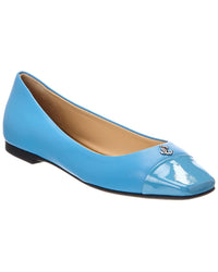 Jimmy Choo Leni Leather Ballerina Flat