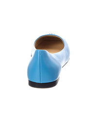 Jimmy Choo Leni Leather Ballerina Flat