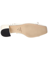 Jimmy Choo Hya 45 Leather Slingback Pump