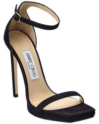Jimmy Choo Alva 120 Suede Sandal