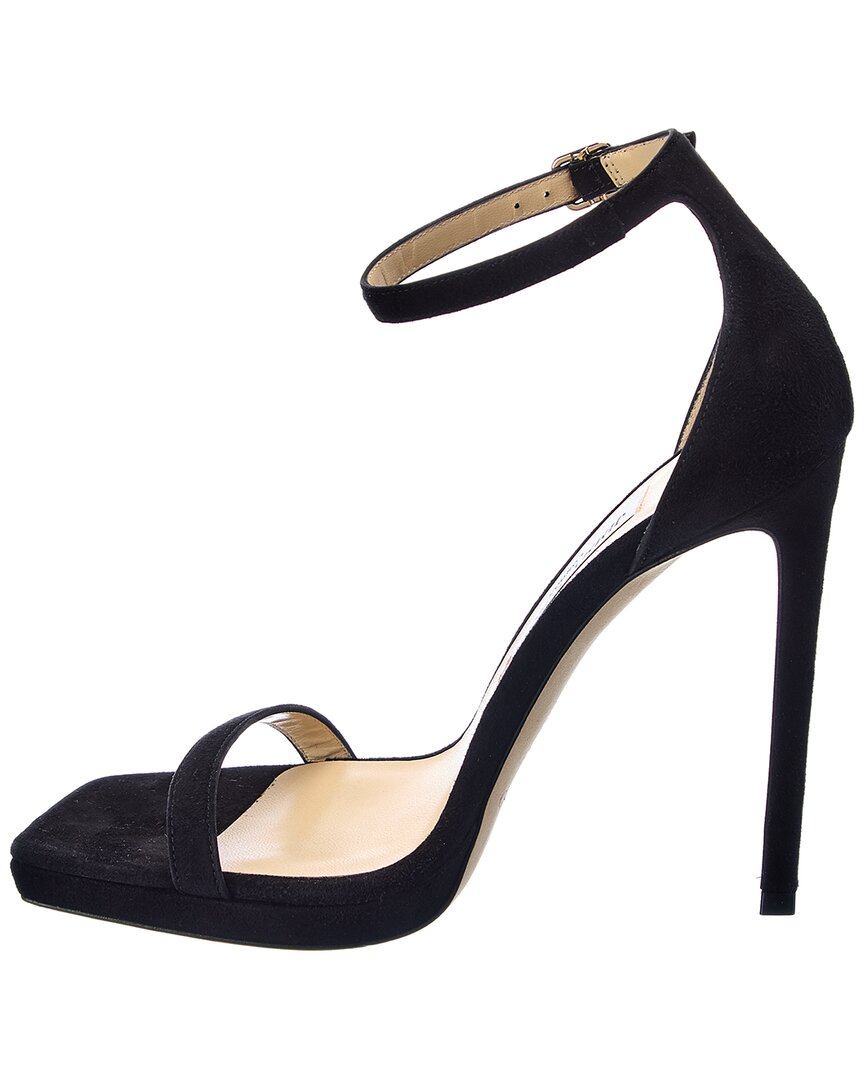 Jimmy Choo Alva 120 Suede Sandal