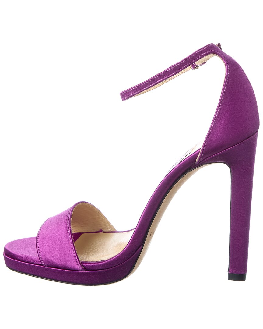 Jimmy Choo Misty 120 Satin Sandal