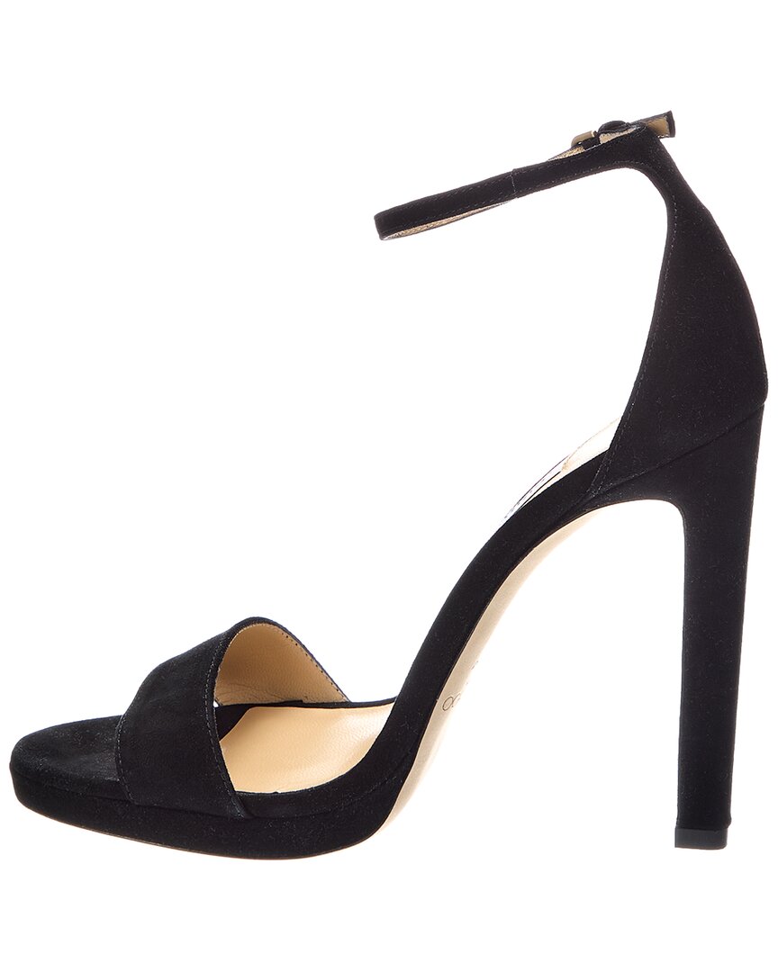 Jimmy Choo Misty 120 Suede Sandal